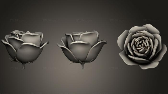 Geometric shapes (Flowers 3, SHPGM_0430) 3D models for cnc